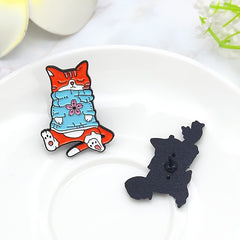 Cartoon Animal Brooch for Kids