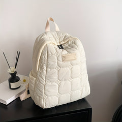 Puffer Quilted Backpack Lightweight Travel Daypack