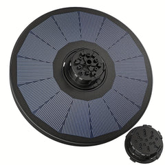 Solar Fountain Upgraded 4 in 1 Nozzle 2.2W Solar Powered Fountain Pump