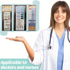 Nursing Clipboard with Memo Pad, Aluminum Nurse Clipboard