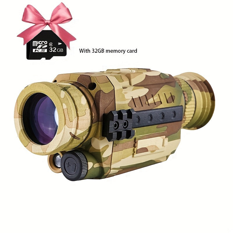 Night Vision Monocular 5X Optical Magnification 8X Digital Zoom
