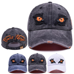 Kids' Sunshade Baseball Cap with 3D Eyes for Halloween