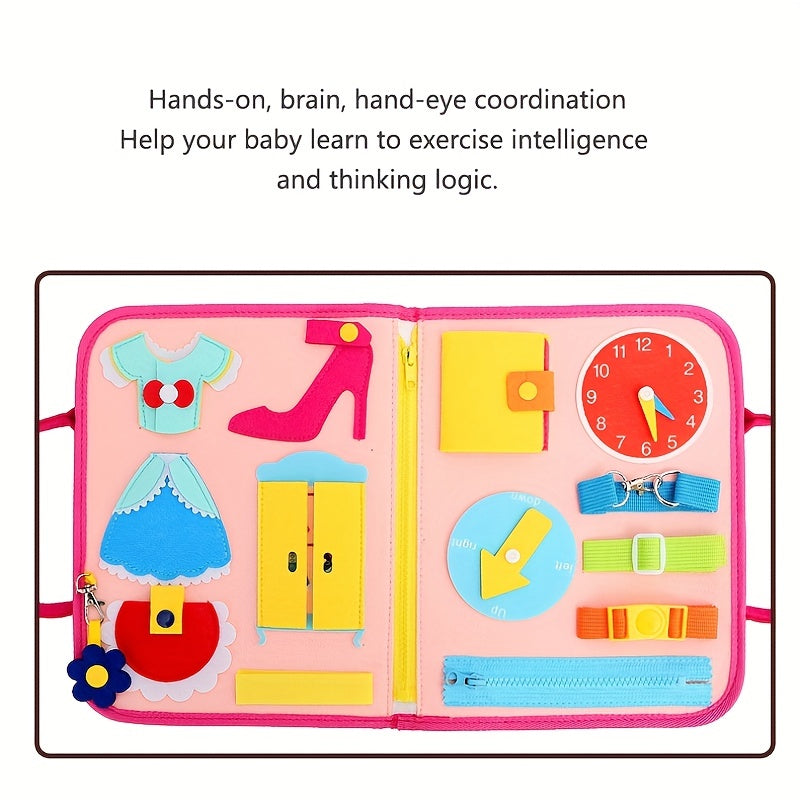 Montessori Felt Board Educational Toy for Kids