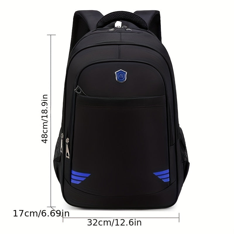 Large Capacity Backpack Casual Sports Bag Schoolbag Men Women