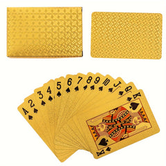 PVC Playing Cards Durable Waterproof Foil High end Playing Cards Home Games