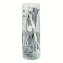 8pc Ultrafine Bristle Toothbrush Set for Sensitive Gums