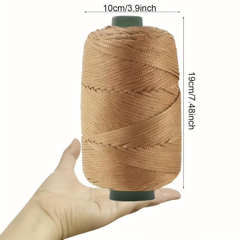 100% Polyester Viscose Thread Hand-knitted Sun Hat Yarn