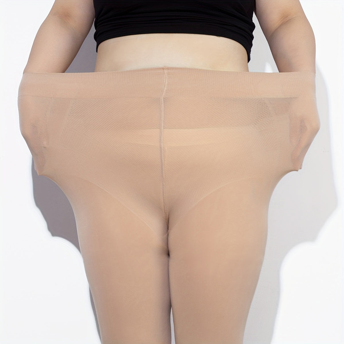  High Waisted Tummy Control Footed Tight