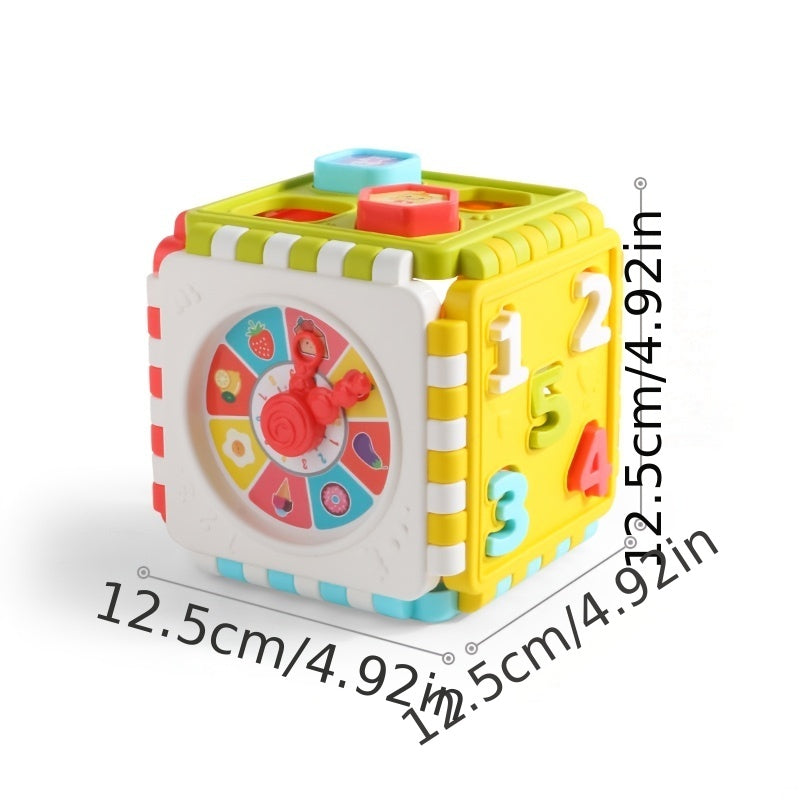 Educational Building Blocks 6 Sided Cube Number Graphic Cognition Baby Toys