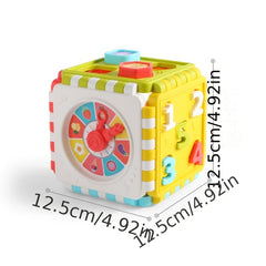 Educational Building Blocks 6 Sided Cube Number Graphic Cognition Baby Toys