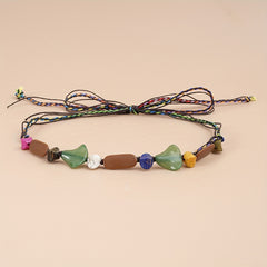 Colorful Boho Hat Belt Band DIY Lanyard for Men Women