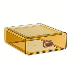 Stackable Desktop Storage Box for Cosmetic and Office Supplies