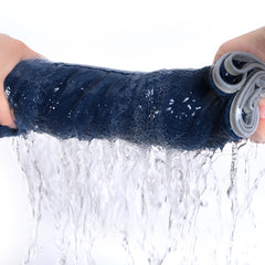 Soft Coral Velvet Hand Towel for Adults, Absorbent Face Wash Cloth, 71x12x35cm