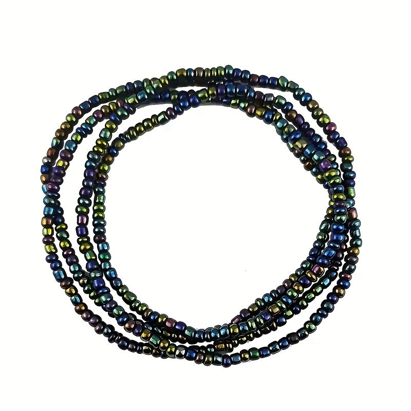 1PC Waist Beads Chain Belt Layered Belly Body Chain Beach Waist Jewelry