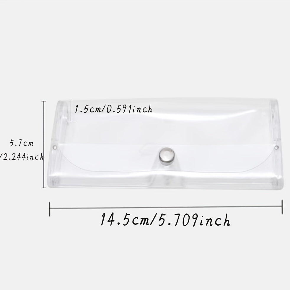 Frosted Clip Box Glasses Box Semi Hard Protective Case for Glasses