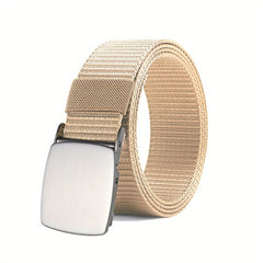 Men's Tactical Belt with Automatic Buckle