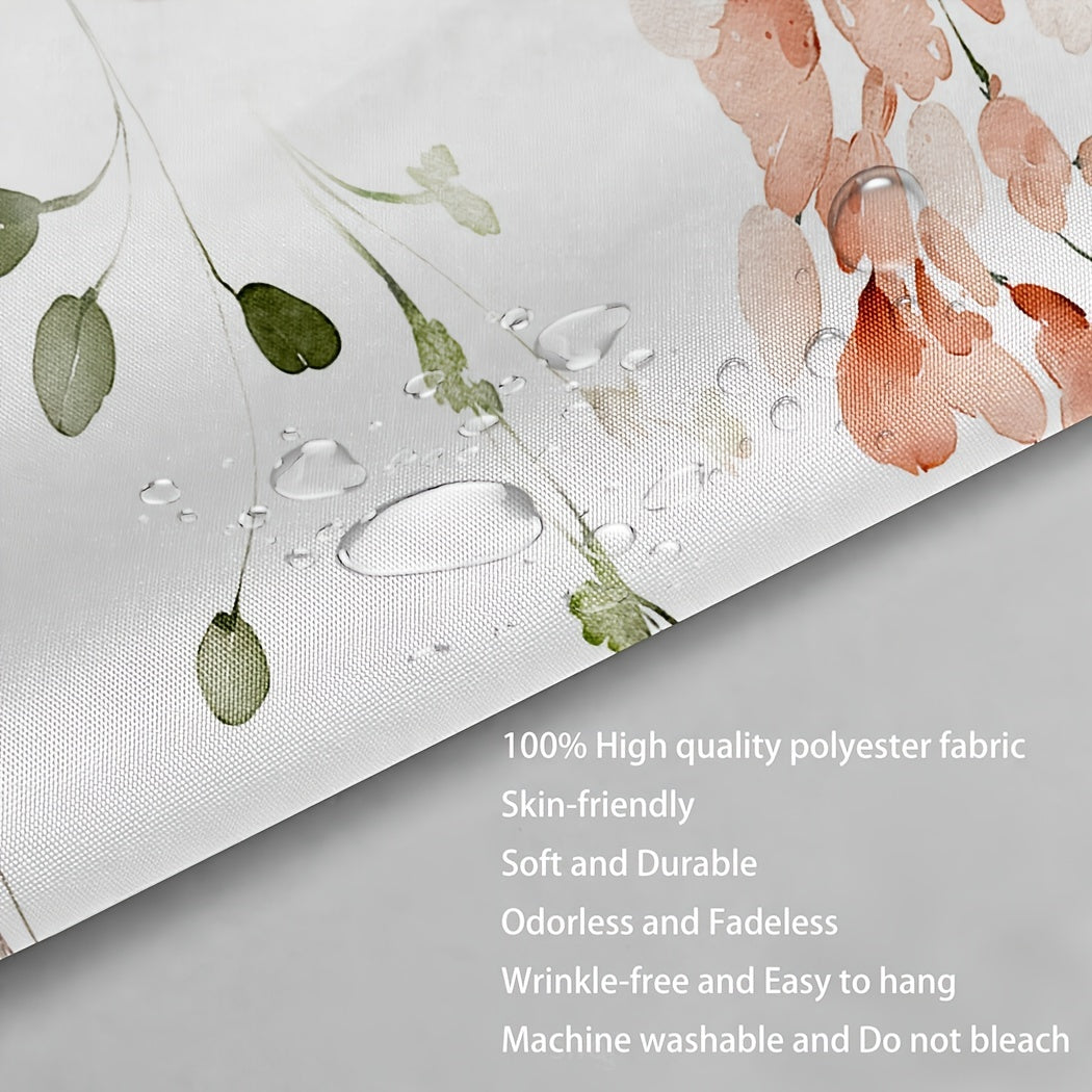 2pcs Romantic Flowers Butterfly Rattan Polyester Material with Hook Ring