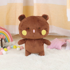 1pc Panda and Bubu Bear Plush Doll Sofa Decoration Toy