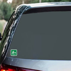 HAILUREY Emergency Exit Stickers Waterproof Vinyl Decals