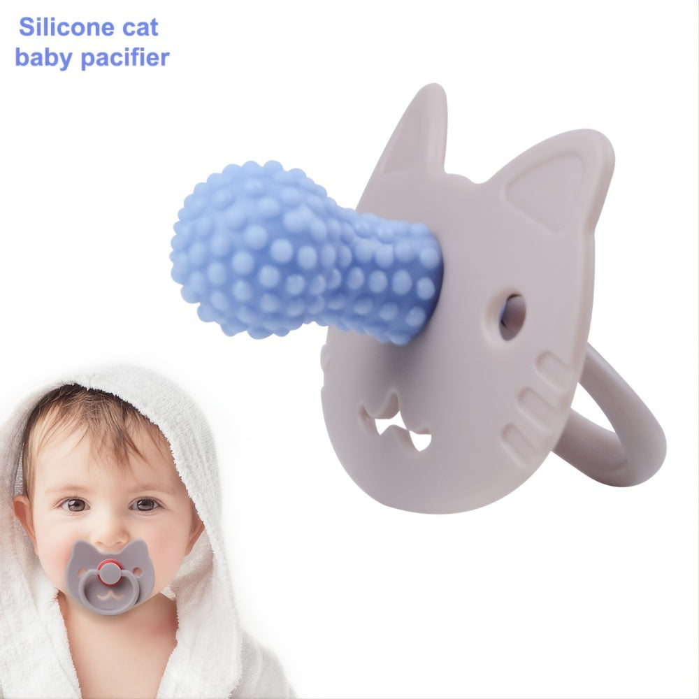 BPA-Free Cat Shape Silicone Baby Teether Toy