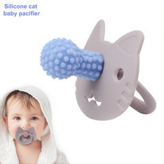 BPA-Free Cat Shape Silicone Baby Teether Toy