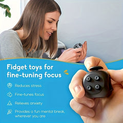 Anxiety Dice Toy Quiet Side Finger Movement Clicker Toys