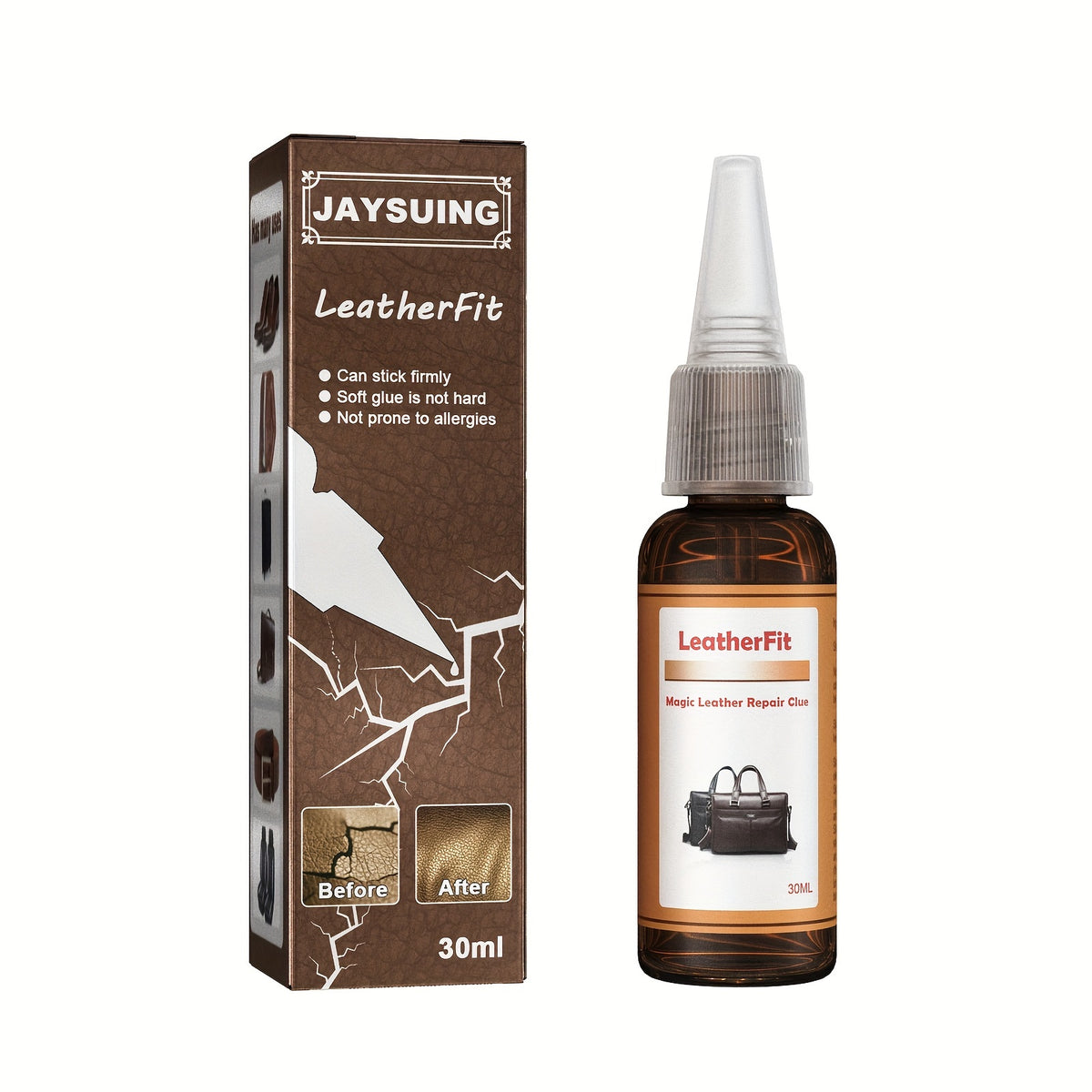 Leather Repair Glue for Car Sofa Bag Cracks