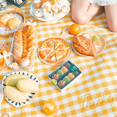 Outdoor Picnic Mat Foldable Waterproof Small Hand Bag Handle