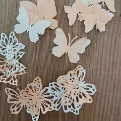 Butterflies Metal Cutting Dies Stencils for DIY Crafts Template Frame Paper