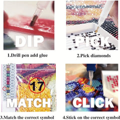 DIY Diamond Art Kit: Create Your Own Home Decor