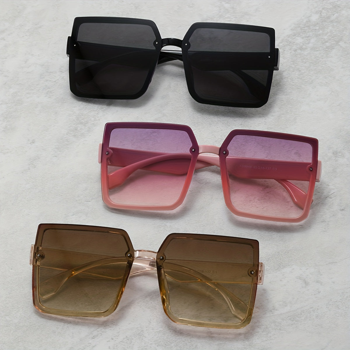 Men's Large Frame Sunglasses UV Resistant Unisex Sunglasses
