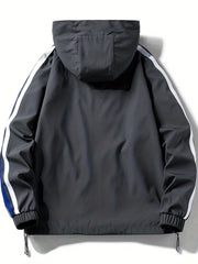 Men's Casual Zip Up Jacket Coat For Spring Fall