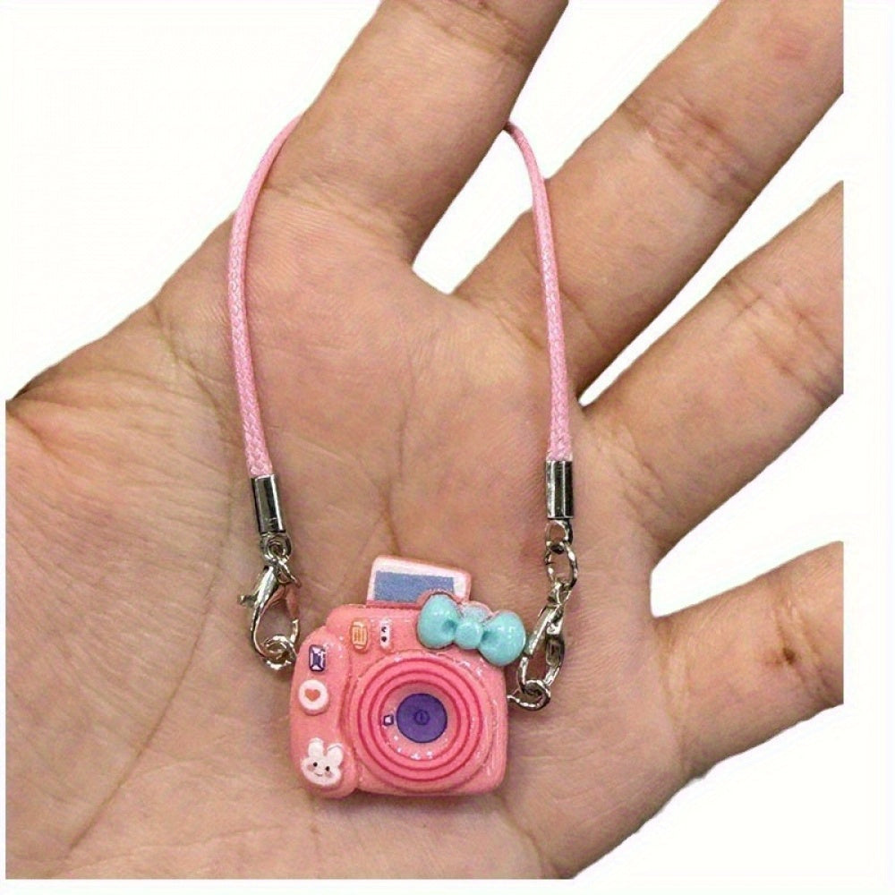 7pcs Mini Camera Resin Scale Model Dollhouse Decoration No Electricity Needed