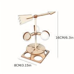 DIY Weather Vane Science Model Garden Wind Vane