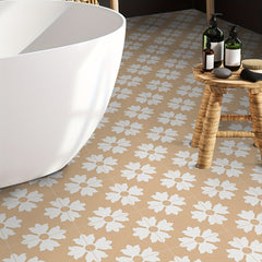 9pcs Nordic Style Printed Floor Stickers Non-slip Waterproof Decal Vinyl Sticker