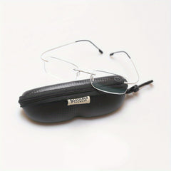 SOOLALA Titanium Rimless Reading Glasses