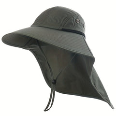UV Protection Sun Hat Mesh Breathable Bucket Hat Boonie Hat