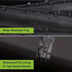 Circular Outdoor Furniture Cover Waterproof UV Resistant Dust Proof