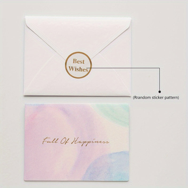 Baby Thank You Greeting Card - Couple Blessing Words