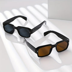 Square Sunglasses Vintage Retro UV 400 Protection Travel Shades