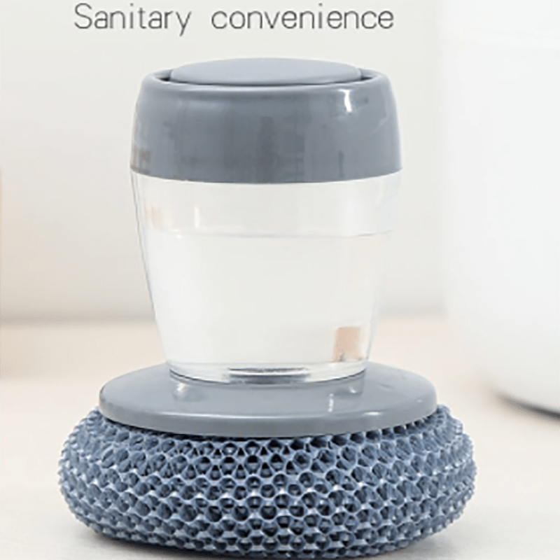 Pot Clean Brush Kitchen Dish Cleaning Brush Reusable Steel Brush