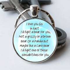 Girls' Vintage Keychain Stylish & Creative Accessory