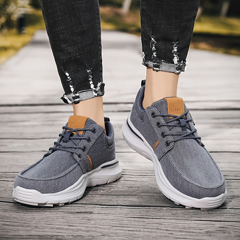 Men's Lightweight Canvas Walking Shoes