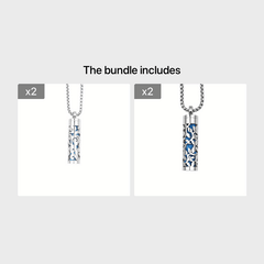 Aromatherapy Diffuser Necklace Stainless Steel Box Style