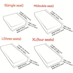 Polar Fleece Sofa Slipcover Non Slip Furniture Protector