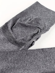  Ribbed High Rise Stretch Leggings