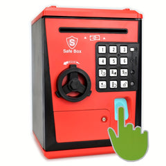 Kids Electronic Piggy Bank Safe Box Password Birthday Halloween Christmas