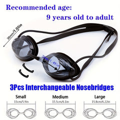Unisex Anti Leaking Anti Fog UV Protection Swimming Goggles