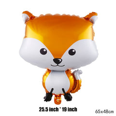 Forest Animals Toys Balloon Set for Party