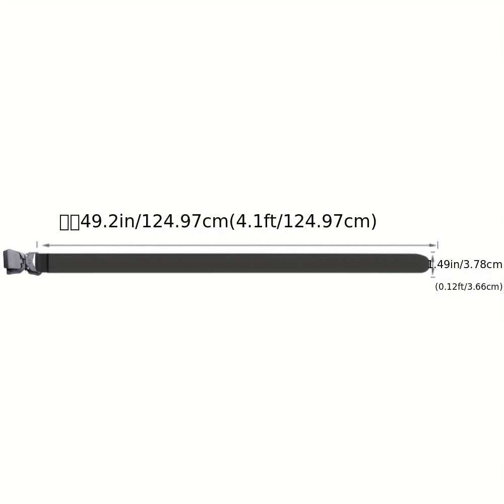 Double Quick Release Aluminum Buckle Belt for Tactical Use